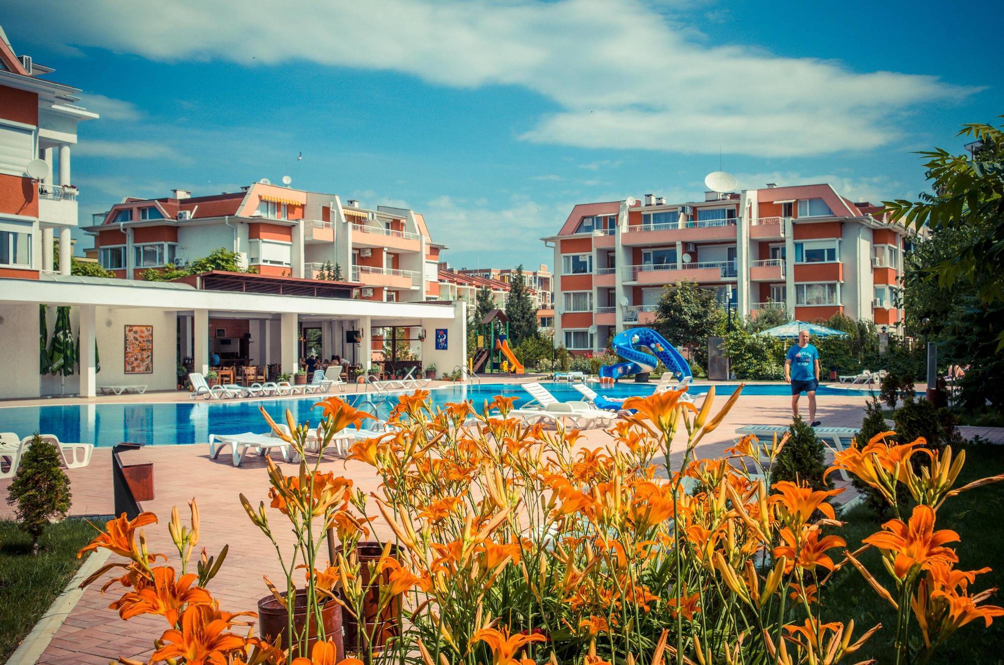 Sunny Fort Apartments Slăntjev Brjag Exteriör bild