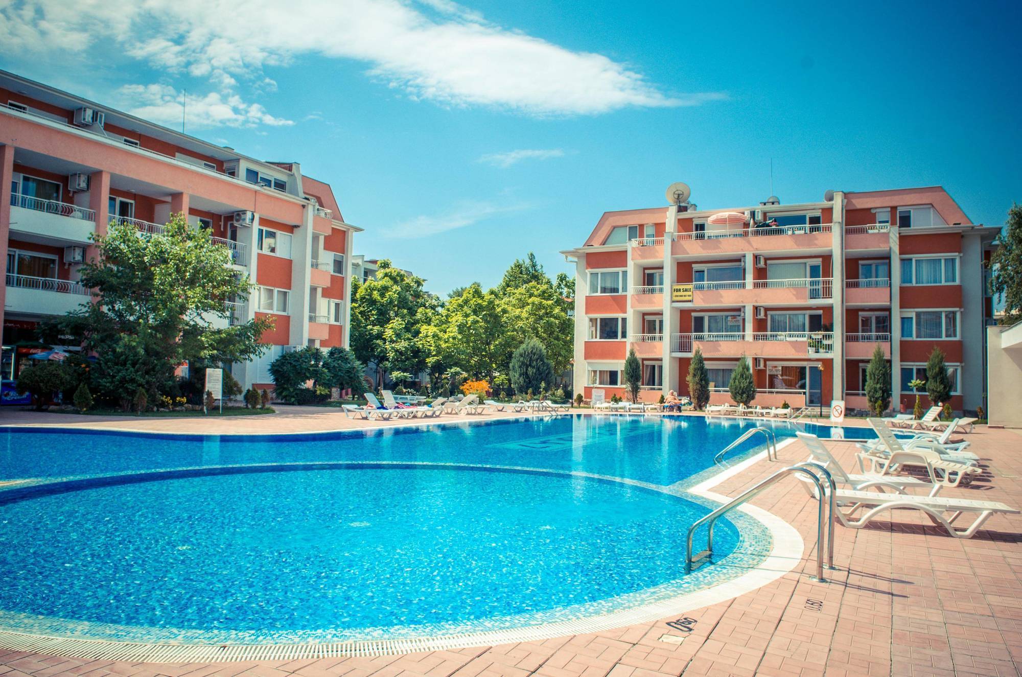 Sunny Fort Apartments Slăntjev Brjag Exteriör bild