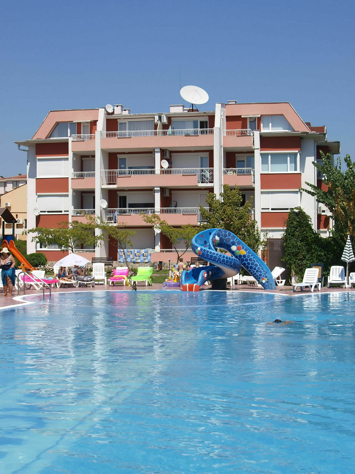 Sunny Fort Apartments Slăntjev Brjag Exteriör bild